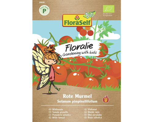 Bio Tomate Rote Murmel FloraSelf Bio Gemüsesamen Samenfestes Saatgut