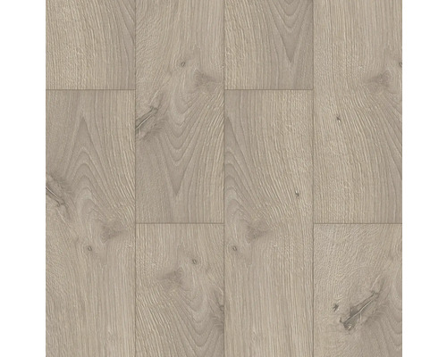 Nahaufnahme von Laminatboden in Holzoptik