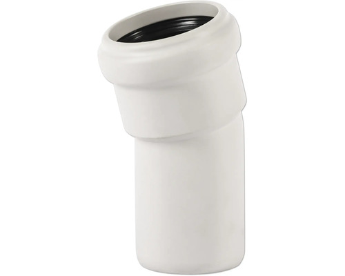 SKOLANsafe®B Bogen 15° DN 58 mm Kunststoff Winkelrohr für Sanitäranwendungen