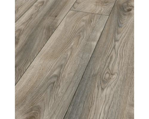 Nahaufnahme von Laminatboden mit Holzstruktur