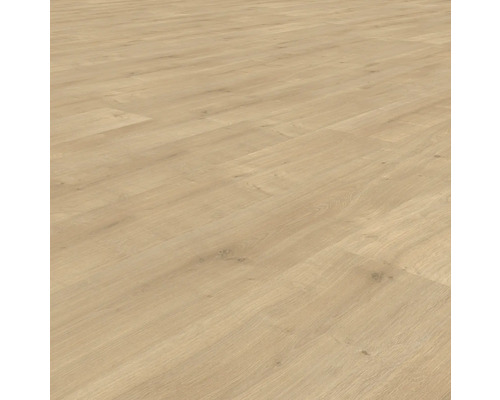 Verlegter Laminatboden in Holzoptik