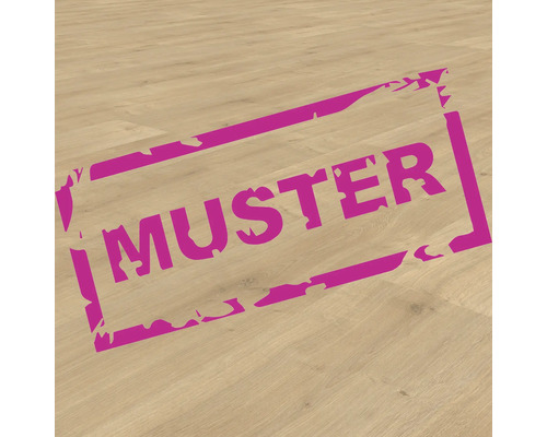 Handmuster zu SKANDOR Laminat Sheer Oak Eiche Landhausdiele 1383 x 193 x 8 mm Muster eines Laminatbodens