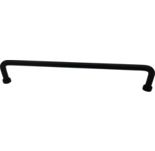 Schwarzer Handtuchhalter zur Wandmontage