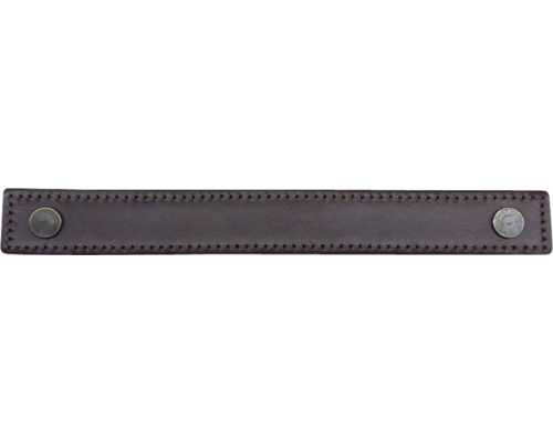 Ledergriff mit Metallbeschlägen