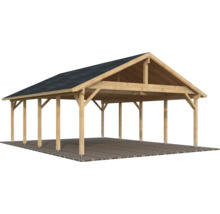 Holzcarport mit Dach
