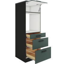 Küchenschrank mit Auszügen und Klappe oben