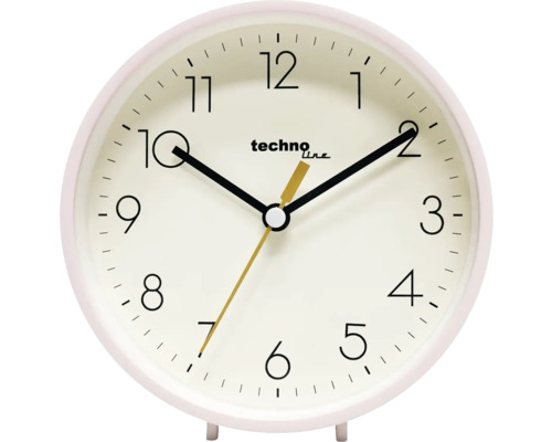 Wecker Modell H lila 15,6x15x5 cm Analoger Wecker von Techno Line