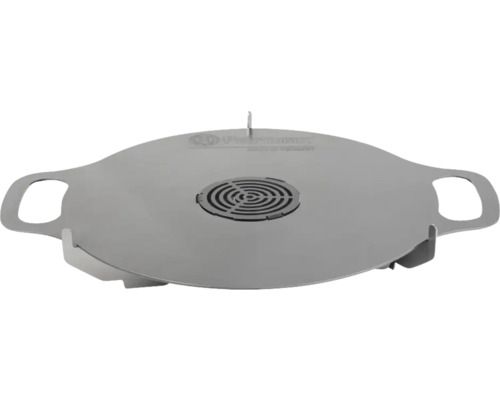 Petromax Feuertopfdeckel aus Stahl mit Griffen