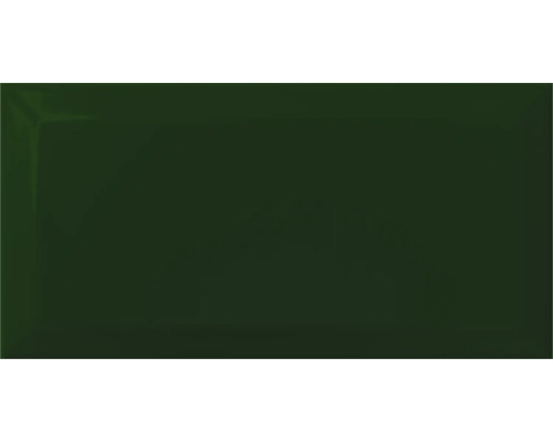 Metrofliese mit Facette botella glänzend 10x20 cm Einzelne rechteckige Wandfliese