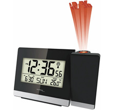 Funkwecker mit Projektion zur Anzeige von Uhrzeit, Datum und Temperatur