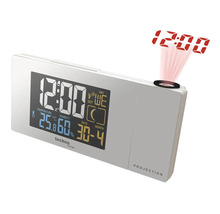 Projektionswecker mit Temperatur- und Feuchtigkeitsanzeige