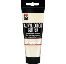 Tube transparente Glitter-Acrylfarbe von Marabu