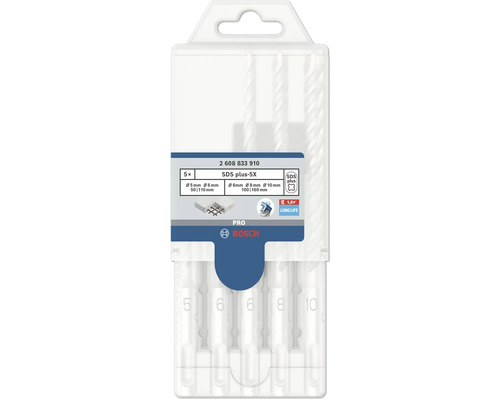 Bosch SDS Plus-5X Bohrer-Set, fünfteilig