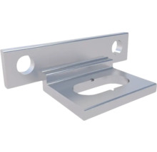 Metallbefestigung mit Löchern zur Montage