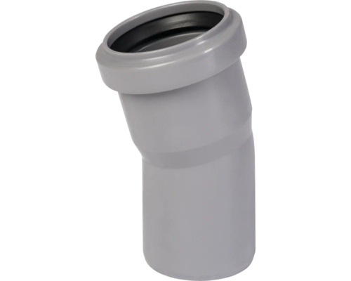 HT-B Bogen 15° DN 50 mm Abwasserrohrbogen aus Kunststoff