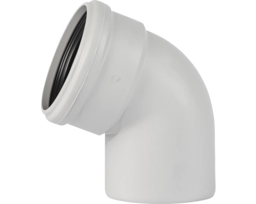 SKOLANsafe®B Bogen 67° DN 110 mm Abwasserrohrbogen mit 45 Grad Winkel