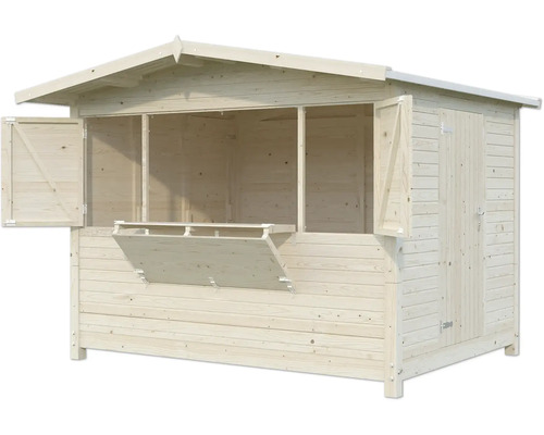 Holz Garten Kiosk mit Fenster und Tür