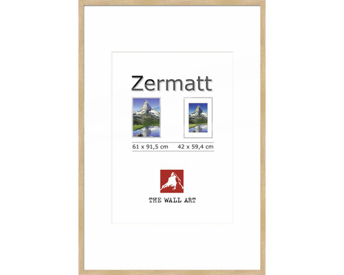 Posterrahmen Holz Zermatt eiche 61x91,5 cm