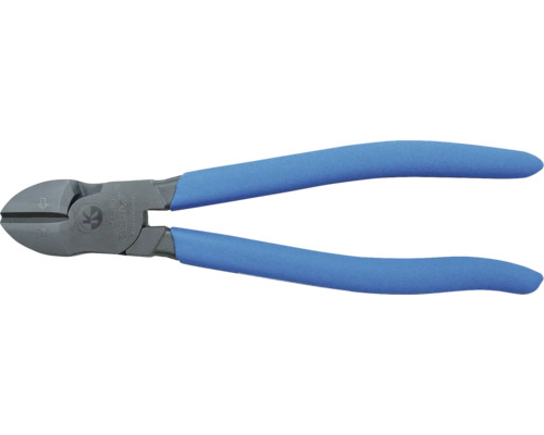 Seitenschneider mit blauen Griffen