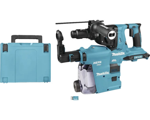 Makita Akku-Abbruchhammer mit HEPA-Filter und Transportkoffer