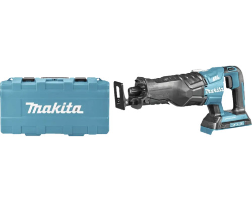 Akku-Säbelsäge Makita DJR360ZK 2x18 V, ohne Akku und Ladegerät inkl. 2 Sägeblätter