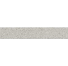 Sockel Structure Perla matt grau 10x60 cm