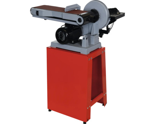 Bandschleifmaschine auf einem Ständer