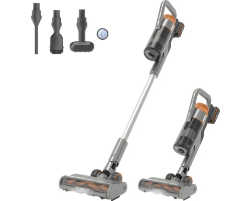 Akku-Staubsauger WORX 20V WX038.9, ohne Akku und Ladegerät Akkustaubsauger mit Zubehör