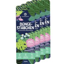 Mehrere Packungen Düngestäbchen mit Pflanzenkohle von Wundgarten für Zimmerpflanzen.