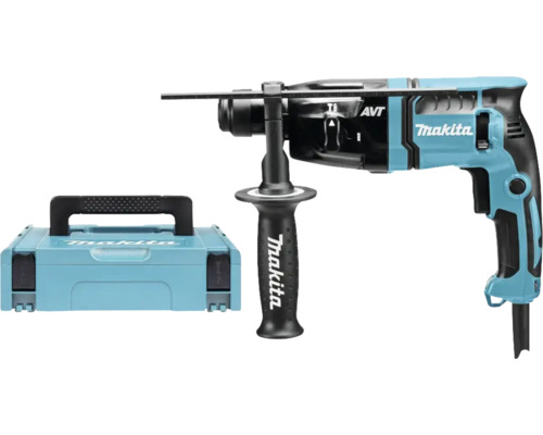 Makita Bohrhammer mit Transportkoffer und Zusatzhandgriff