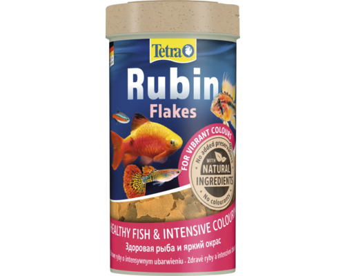 Flockenfutter Tetra Rubin 250 ml Tetra Rubin Flockenfutter für Zierfische