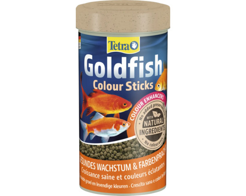 Tetra Goldfish Colour Sticks 250 ml Tetra Goldfish Colour Sticks Fischfutter Dose
