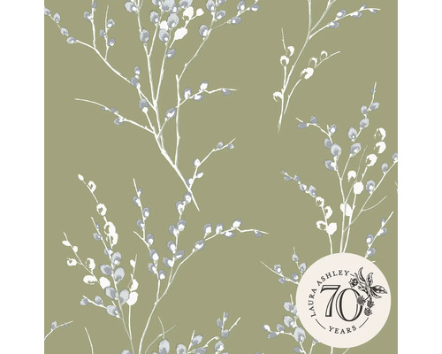 Tapete mit Weidenkätzchen-Muster