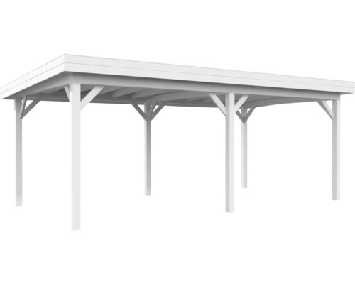 Pavillon Palmako Lenna 16,6 m² 588 x 300 cm weiß