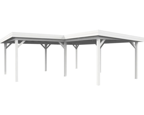 Pavillon Palmako Lenna 16,6 m² 588 x 588 cm weiß
