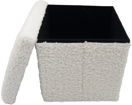 Dekorative Aufbewahrungsbox mit Deckel aus Stoff