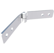 Winkelband aus Metall mit Löchern zur Befestigung