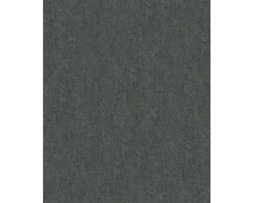 Vliestapete 35142 City Romance Uni anthrazit Graue Tapete mit leichter Struktur