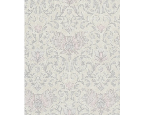 Vliestapete 35150 City Romance Barock grau
