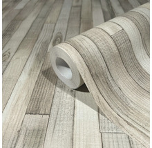 Tapetenrolle mit Holzoptik