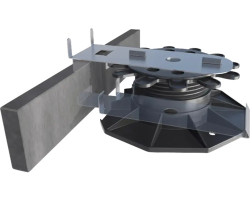 Verstellbarer Terrassenfuß mit Montageelement