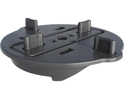HS Terra Systec Tilesfix Mittelauflage inkl. Schrauben Polypropylen 19,5 x 82 x 89 mm Pack = 200 Stück Kunststoff-Befestigungsfuß für Terrassendielen