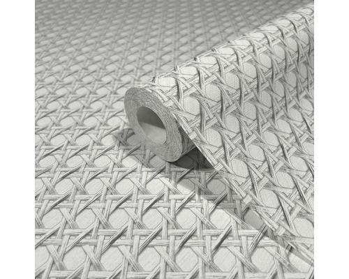Tapetenrolle mit Flechtmuster
