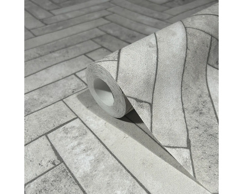 Tapetenrolle mit Ziegelmuster