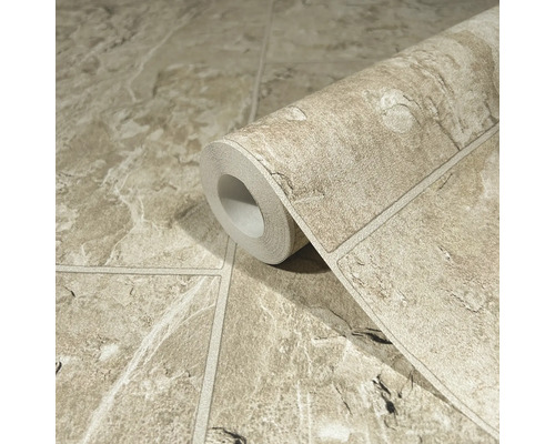 Rolle Papier Tapete mit Steinoptik