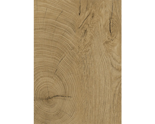 Küchenrückwand Eiche Endgrain Cognac K5413 / Eiche Endgrain Classic K5414 2795 x 640 x 15 mm Holzstruktur mit Jahresringen
