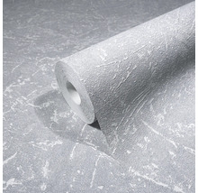 Rolle grauer Tapete mit Strukturmuster