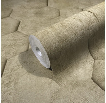 Rolle Tapete mit sechseckigem Muster