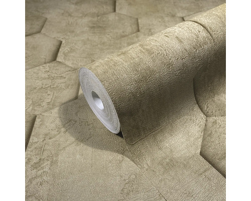 Rolle Tapete mit sechseckigem Muster