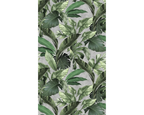 Tapete mit tropischen Blättern